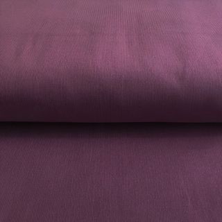 Prani rebrasti žamet aubergine