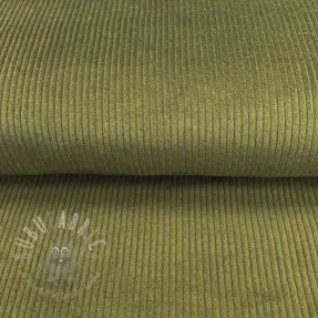 Žamet army green