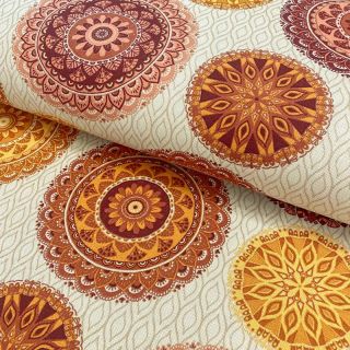 Dekorativna tkanina premium Mandala circle