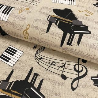 Dekorativno blago Linenlook Instrumental duet