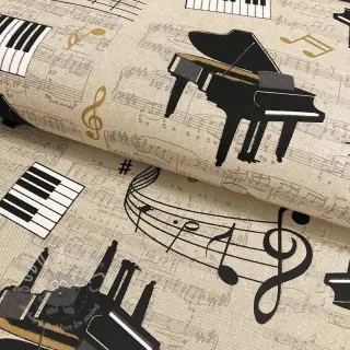Dekorativno blago Linenlook Instrumental duet
