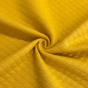 Prešívaná teplákovina yellow