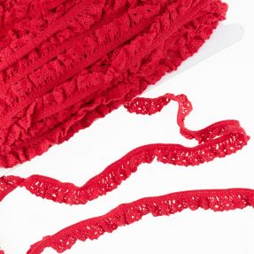 Elastična bombažna čipka red