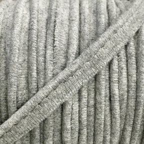 Paspulka jersey melange light grey