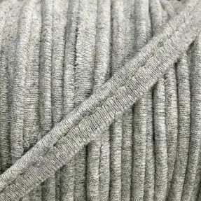 Vstavni trak Jersey melange light grey