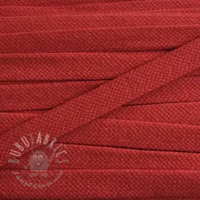 Bombažna vrvica ploska 15 mm red