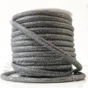 Semišasta vrvica Luxe grey