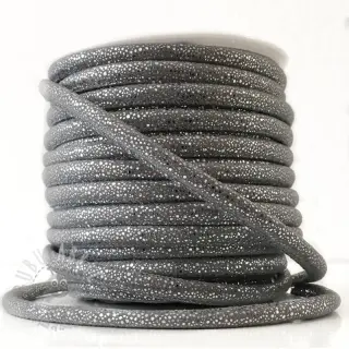 Semišasta vrvica Luxe grey