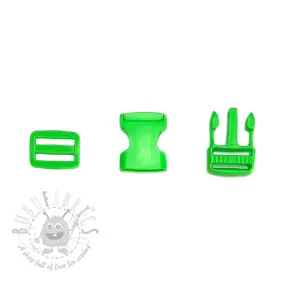 Plastična zaponka 25 mm lime