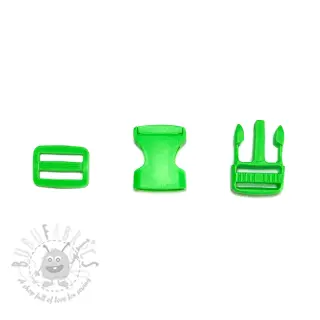 Plastična zaponka 25 mm lime