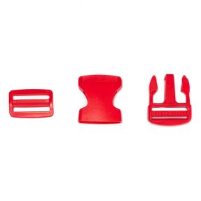 Plastična zaponka 38 mm red