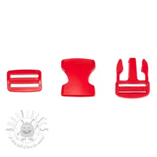 Plastična zaponka 38 mm red