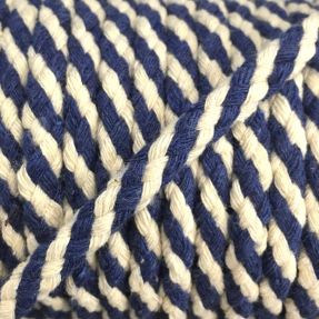 Pamučna vrpca 5 mm blue ecru