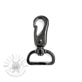 Kovinski karabin 25 mm anthracite