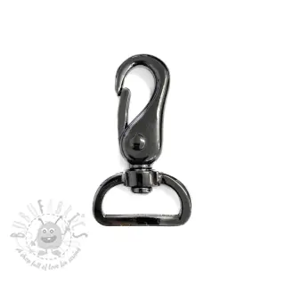 Kovinski karabin 25 mm anthracite