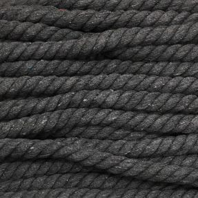 Bombažna vrvica 12 mm anthracite