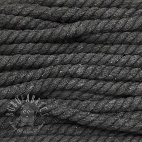 Bombažna vrvica 12 mm anthracite