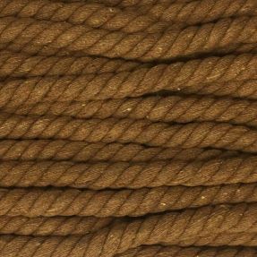 Bombažna vrvica 12 mm brown