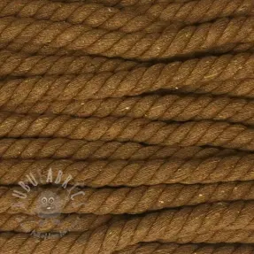 Bombažna vrvica 12 mm brown