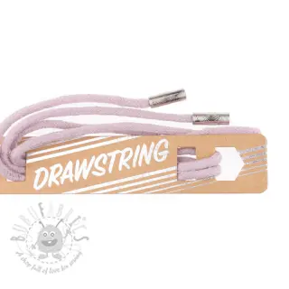 Vrvica za kapuco s konicami 115 cm HEAD2 washed pink