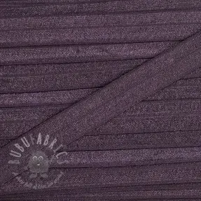 Obrobna elastika 15 mm plum