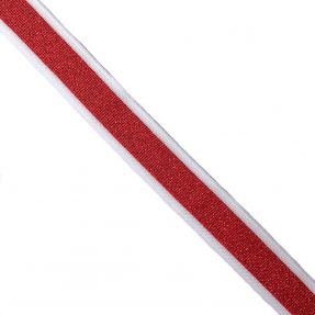 Hlačne stranske črte LUREX red
