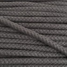Pamučna vrpca 8 mm dark grey
