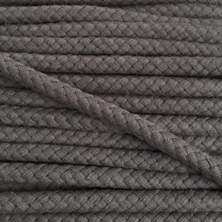 Pamučna vrpca 8 mm dark grey