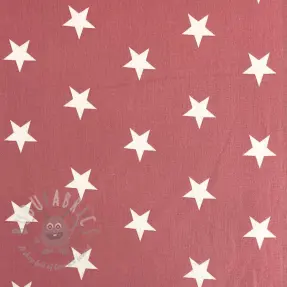 Bombažna tkanina Stars blush