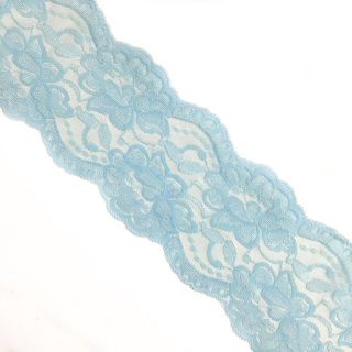Čipka Blossom light blue