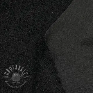 Raztegljiva frotirna tkanina black