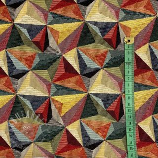 Dekorativno blago GOBELIN PREMIUM Colourful triangles