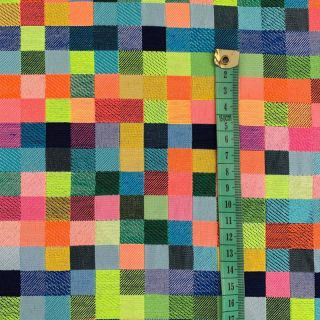 Dekorativna tkanina jacquard Pixels