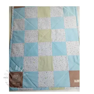 Bombažna tkanina Petit dots taupe