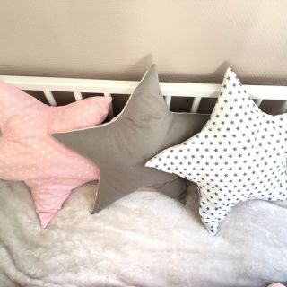 Bombažna tkanina Petit stars light rose