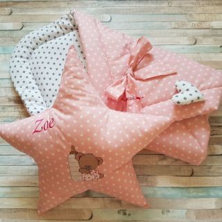 Bombažna tkanina Petit stars mint