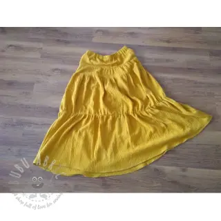 Dvostruka gaza/muslin ochre ORGANIC
