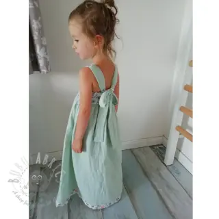 Dvostruka gaza/muslin mint ORGANIC