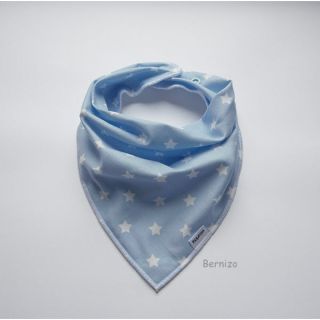 Bombažna tkanina Petit stars light blue