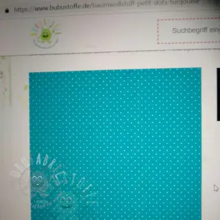 Bombažna tkanina Petit dots navy