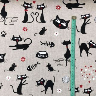 Dekorativno blago Linenlook Kitty