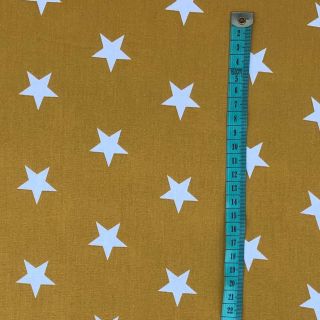 Bombažna tkanina Stars fresh sage