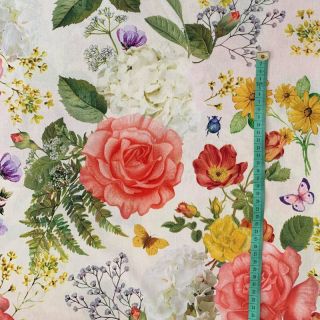 Dekorativno blago Teflon ROSE GARDEN