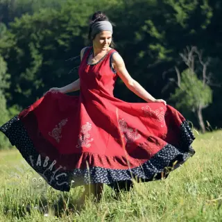 Lan opran dark red
