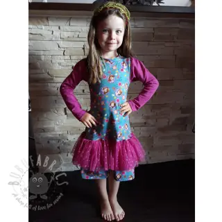 Til za TUTU SPOT dark fuchsia