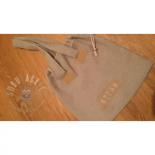 Bombažni vafel tkanja light beige