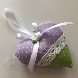 Bombažna tkanina Petit dots lilac