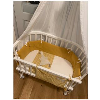 Dvostruka gaza/muslin ochre ORGANIC