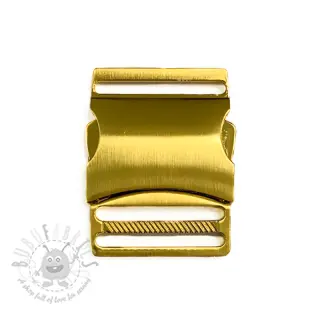 Kovinska zaponka trozob 40 mm gold