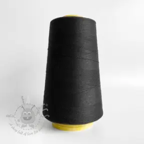 Overlock Poliestrski sukanec 2700 m black